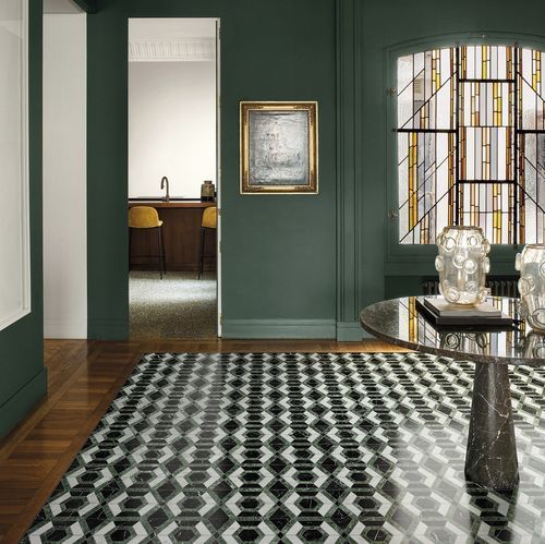 Carrelage en marbre - SOFIA - BISAZZA - finition mat / d'intérieur / de salon