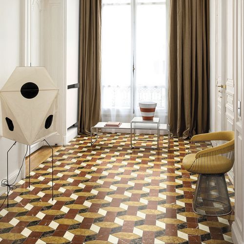 Carrelage en marbre - IPAZIA - BISAZZA - finition mat / d'intérieur / de salon