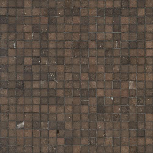 Mosaïque en marbre - MARRONE EBANO - BISAZZA - brillante / d'intérieur / de salon