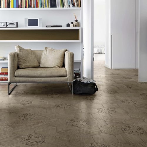 Carrelage bois - CENTRAL SUGAR - BISAZZA - en chêne / préverni / brossé