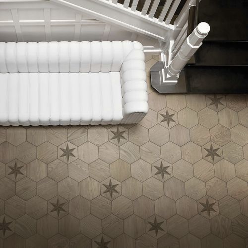 Carrelage bois - FIDELIO - BISAZZA - en chêne / préverni / brossé