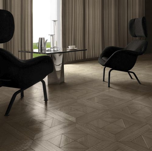 Carrelage bois - NEW ATLANTE - BISAZZA - en chêne / préverni / brossé