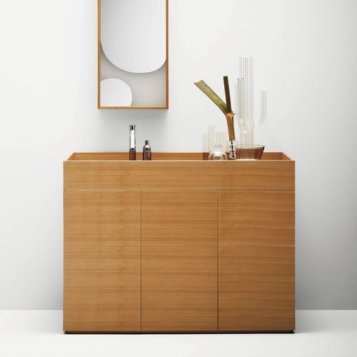 Meuble de salle de bain tout-en-un - MOKU 120 - BISAZZA - contemporain / résidentiel / professionnel