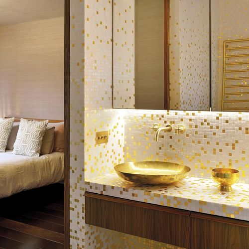Mosaïque en verre - PEONIA - BISAZZA - brillante / d'intérieur / d'extérieur