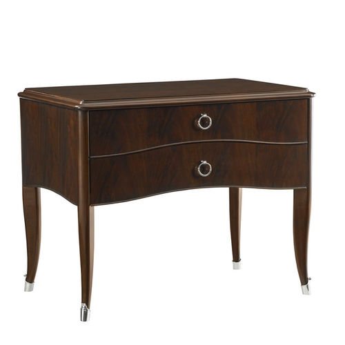 Table de chevet classique - BLAKELY - Ralph Lauren Home - en acajou / avec piètement en acajou / rectangulaire