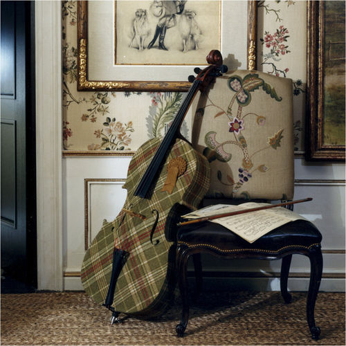 Chaise de salle à manger de style - NOBLE ESTATE - Ralph Lauren Home - d'intérieur / en bois de feuillus / avec piètement en acajou