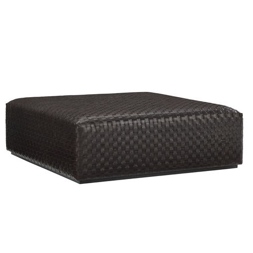 Ottoman contemporain - LONGBRANCH - Ralph Lauren Home - en cuir / tapissé / d'intérieur