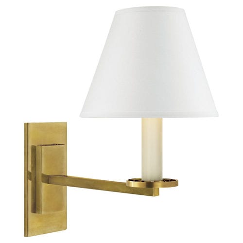 Applique murale contemporaine - RAILROAD SCONCE - Ralph Lauren Home - d'intérieur / en laiton / en bronze