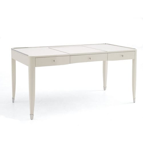 Bureau classique - ONE FIFTH PARIS - Ralph Lauren Home - en bois / en parchemin