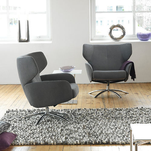 Fauteuil design scandinave - DesigNature : Nordkapp - STORDAL Møbel as - en tissu / en cuir / à oreilles