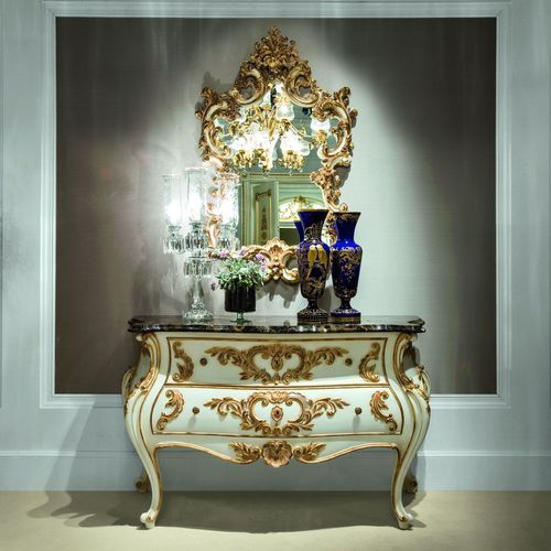 Commode de style - 8722CS  - COLOMBO STILE - en marbre / non spécifié