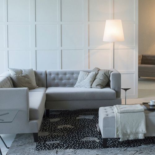Lampe sur pied - 3247 MEDIUM - FontanaArte - en métal / en verre soufflé / contemporaine