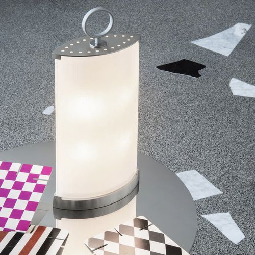 Lampe de table - PIRELLINA - FontanaArte - en métal / en verre / contemporaine