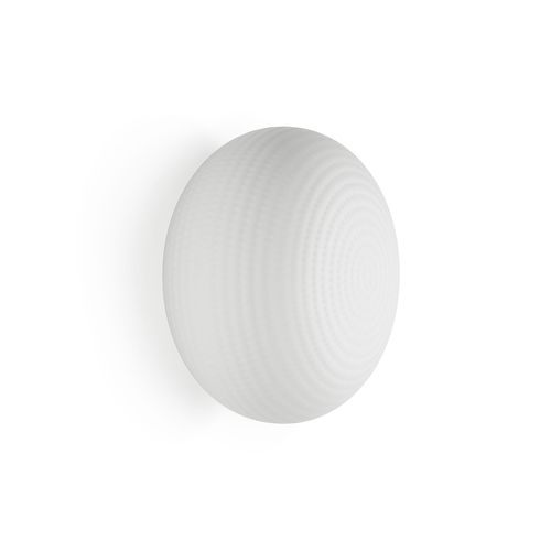 Plafonnier contemporain - BIANCA LARGE - FontanaArte - ovale / en verre / en métal