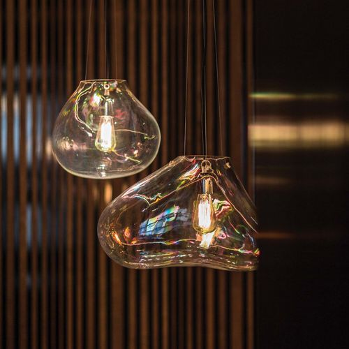 Suspension - BOLLA MEDIUM - FontanaArte - en verre soufflé / design original / d'intérieur