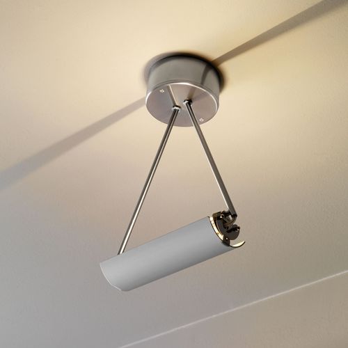 Lampe suspendue - SCINTILLA LARGE - FontanaArte - en métal / en verre borosilicaté / en polymère