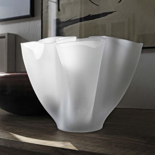 Vase contemporain - CARTOCCIO - FontanaArte - en verre / fait main / Fabriqué en Italie