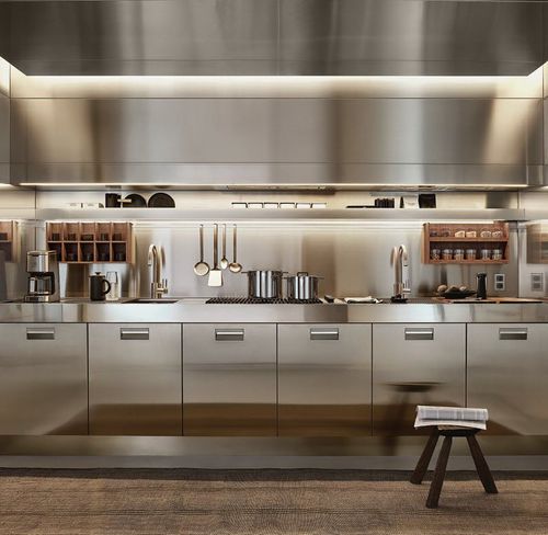 Étagère murale - MENSOLINEA - Arclinea - contemporaine / en bois / en aluminium