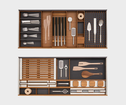 Tiroir pour cuisine pour intérieur - BOX GLOBE SYSTEM - Arclinea