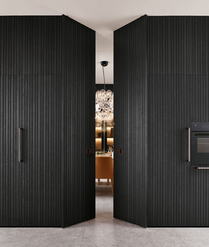 Porte toute hauteur - FRAME SYSTEM - Arclinea - d'intérieur / en chêne / en stratifié