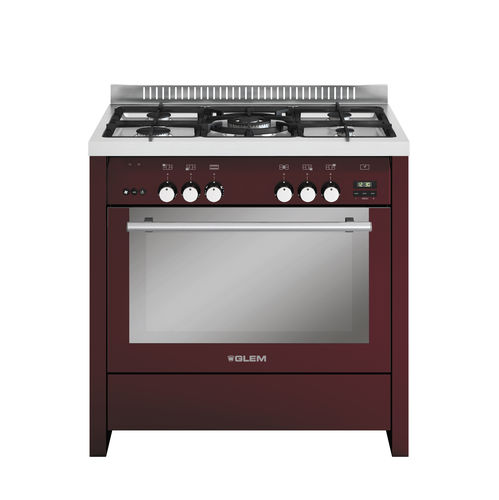 Cuisinière à gaz - ML912RBR - GLEM gas S.p.A. - en fonte