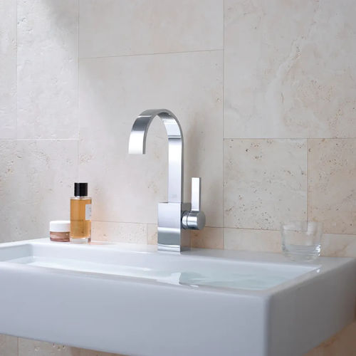 Mitigeur de vasque - MEM - DORNBRACHT - à poser / en métal chromé / 1 trou