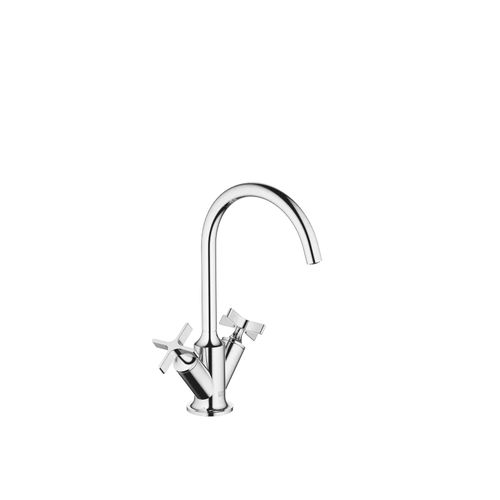 Mélangeur de vasque - VAIA - DORNBRACHT - à poser / en métal chromé / de salle de bain
