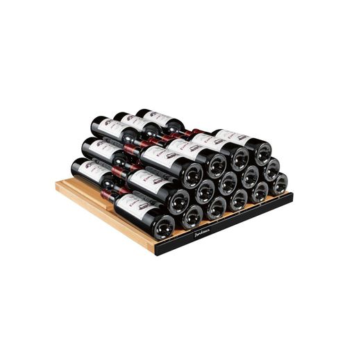 Range-bouteille en bois - AXUH2B - EuroCave - en acier / à encastrer / professionnel