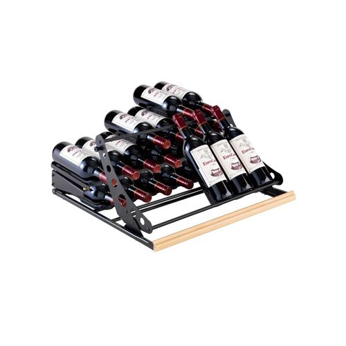Range-bouteille en bois - AOPRESAR - EuroCave - en acier / à encastrer / professionnel