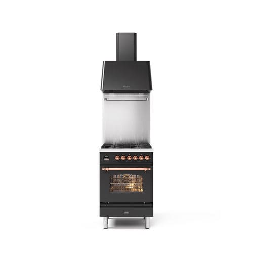 Cuisinière à gaz - P06N - ILVE - électrique / professionnelle / 4 foyers