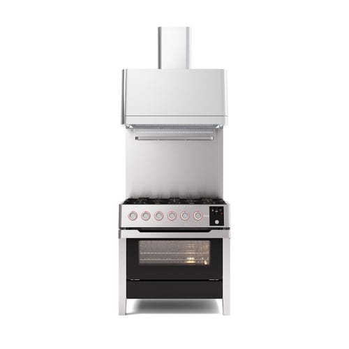 Cuisinière à gaz - PM09 - ILVE - électrique / professionnelle / 4 foyers