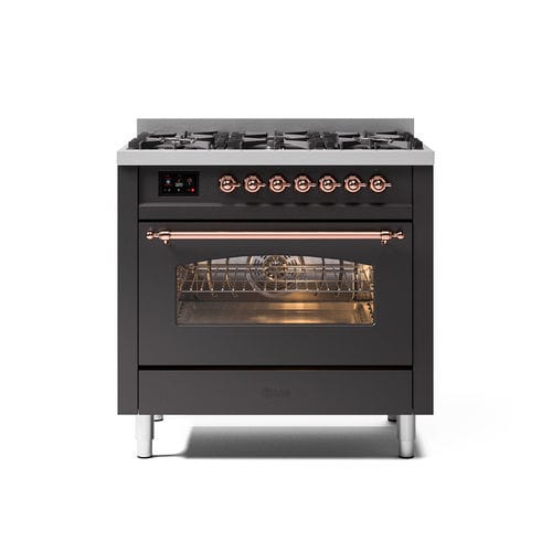 Cuisinière à gaz - P36N - ILVE - électrique / professionnelle / 4 foyers