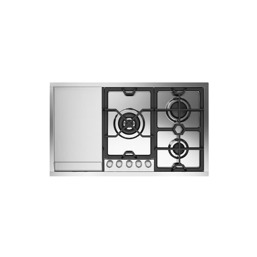 Table de cuisson à gaz - HCPMT95FD - ILVE - professionnelle / 3 foyers / à poser