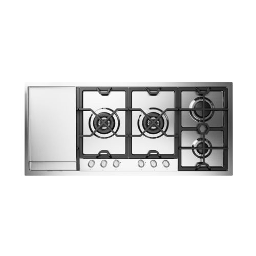 Table de cuisson à gaz - HCPMT125FDD - ILVE - électrique / professionnelle / 4 foyers