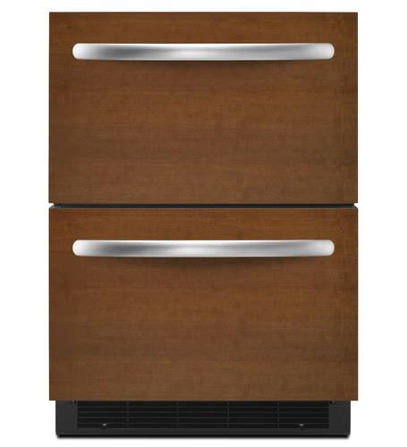 Réfrigérateur à tiroir - KDDO24CVX - KitchenAid - résidentiel / en pose libre / en bois