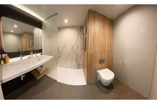 Salle de bain contemporaine - ELITHIS - BAUDET SA - en métal / pour hôtel / préfabriquée