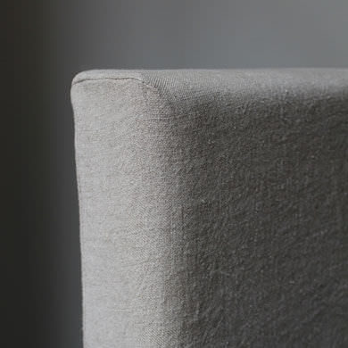 Tête de lit pour lit simple - VEGA - CARAVANE - contemporaine / en tissu