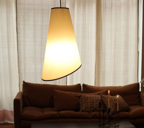 Suspension - PALI - CARAVANE - en parchemin / contemporaine / d'intérieur