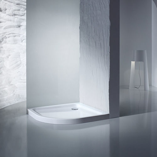 Receveur de douche d'angle - ARRONDO - Kaldewei - à poser / en métal émaillé / sur mesure