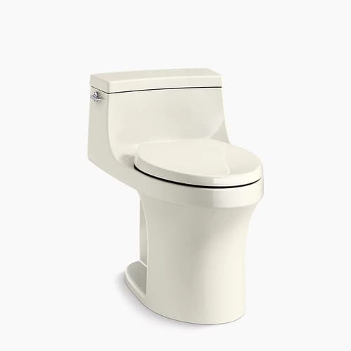 Toilette à poser - SAN SOUCI® - Kohler - en céramique / résidentielle / allongée
