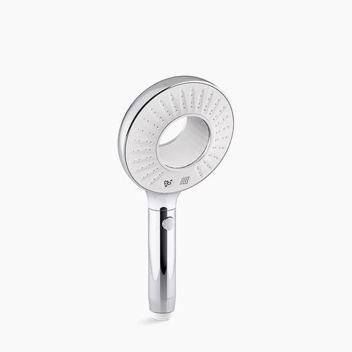 Douchette à main - SPAVIVA™ - Kohler - ronde / rectangulaire / en métal chromé