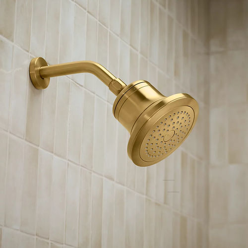 Pommeau de douche mural - CINQ™ - Kohler - rond / pluie