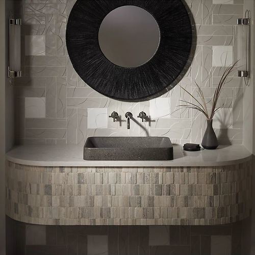 Vasque à poser - WASTELAB® VOX® - Kohler - en composite / sur mesure / en matières recyclées