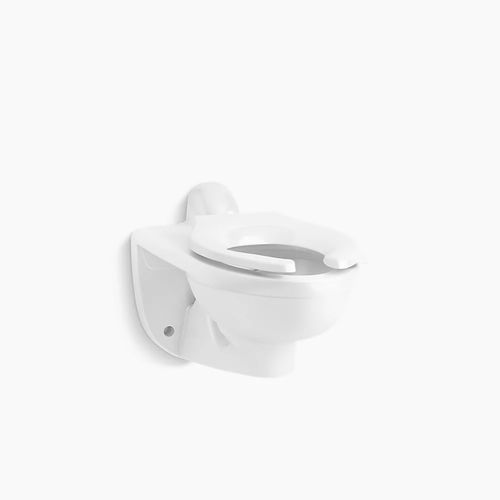 Toilette suspendue - KINGSTON™ ULTRA - Kohler - en porcelaine / allongée / blanche