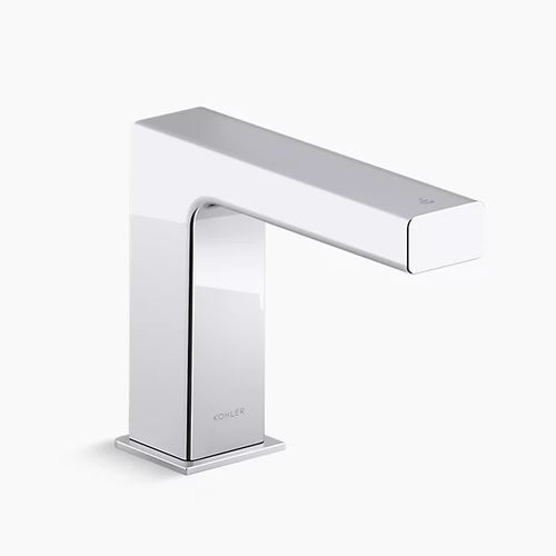 Mitigeur de vasque - STRAYT™ - Kohler - à poser / en laiton chromé / 1 trou