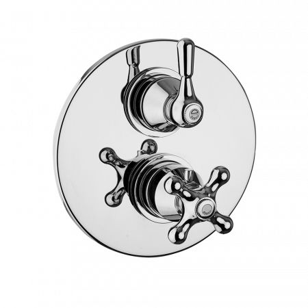 Mitigeur de douche - 3518PE - MAMOLI - encastrable / thermostatique / en métal chromé