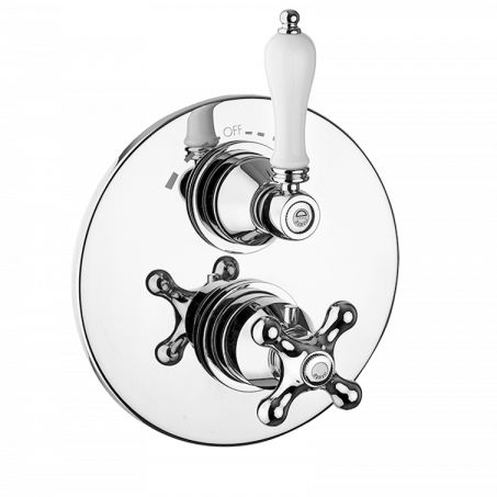 Mitigeur de douche - 3519PE - MAMOLI - encastrable / thermostatique / en métal chromé