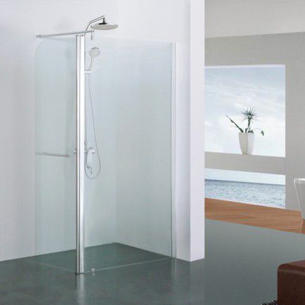 Paroi de douche battante - AMBRA  - ottofond - d'angle