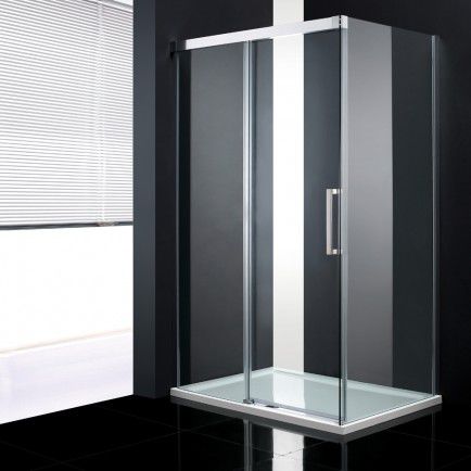 Paroi de douche coulissante - TRENDY120 - ottofond - d'angle