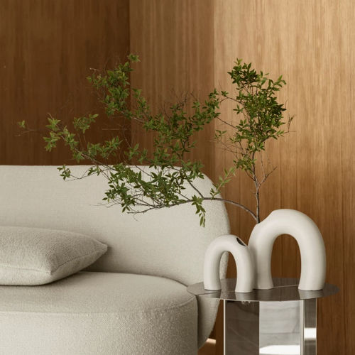 Vase contemporain - KAGETSU - Blomus - en grès / de table / sur mesure
